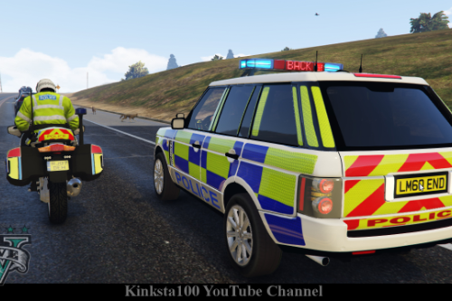 British Met Police Range Rover ELS Matrix Board [REL]
